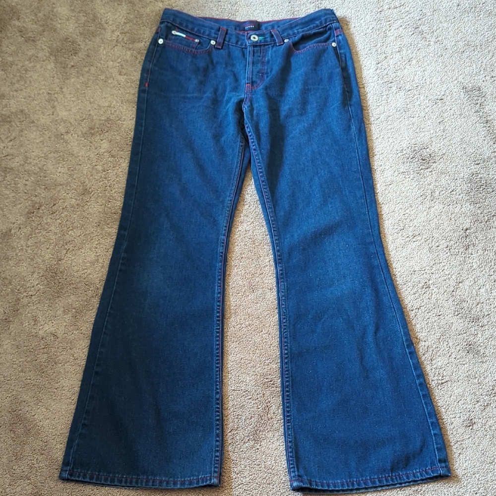 Tommy Hilfiger Blue Flare & Wide Leg Jeans